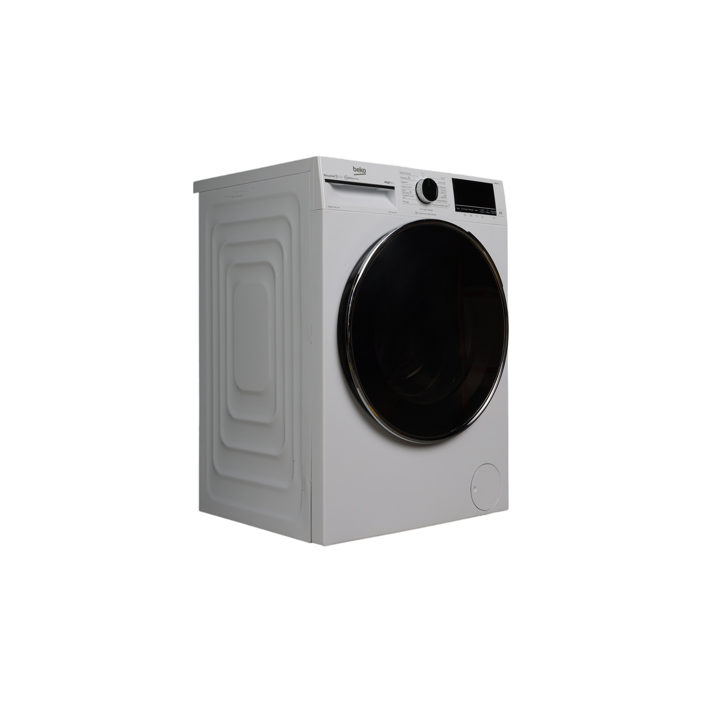 Lave-Linge Hublot 10 kg Reconditionné BEKO B5WFT510419W : vue du côté gauche