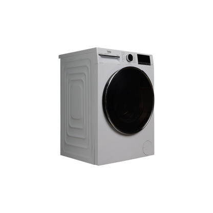 Lave-Linge Hublot 10 kg Reconditionné BEKO B5WFT510419W : vue du côté gauche