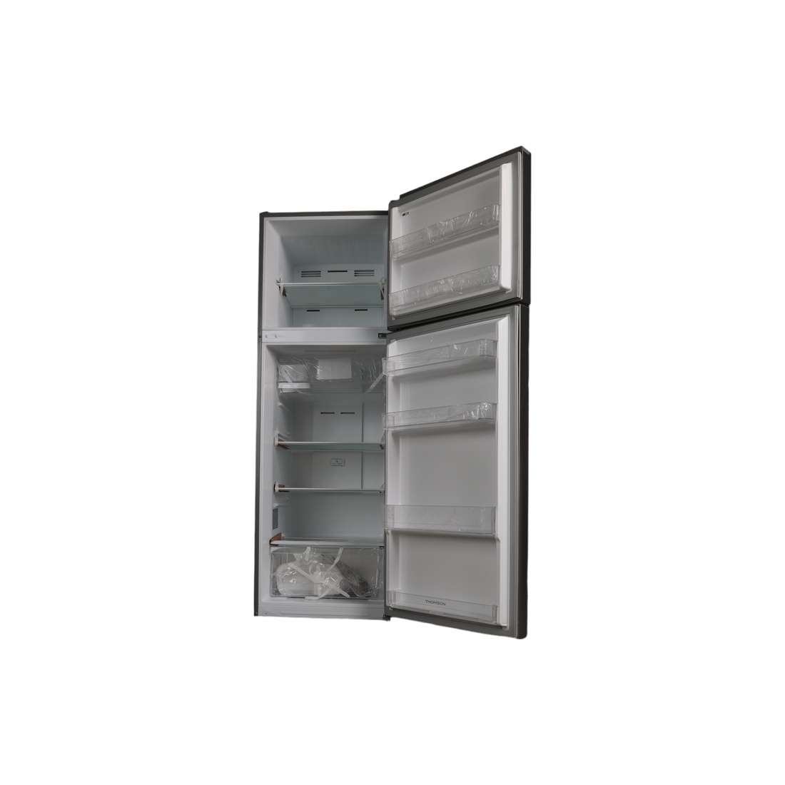 Réfrigérateur Avec Congélateur 318 L Reconditionné THOMSON THD315NFSL : vue de l'intérieur