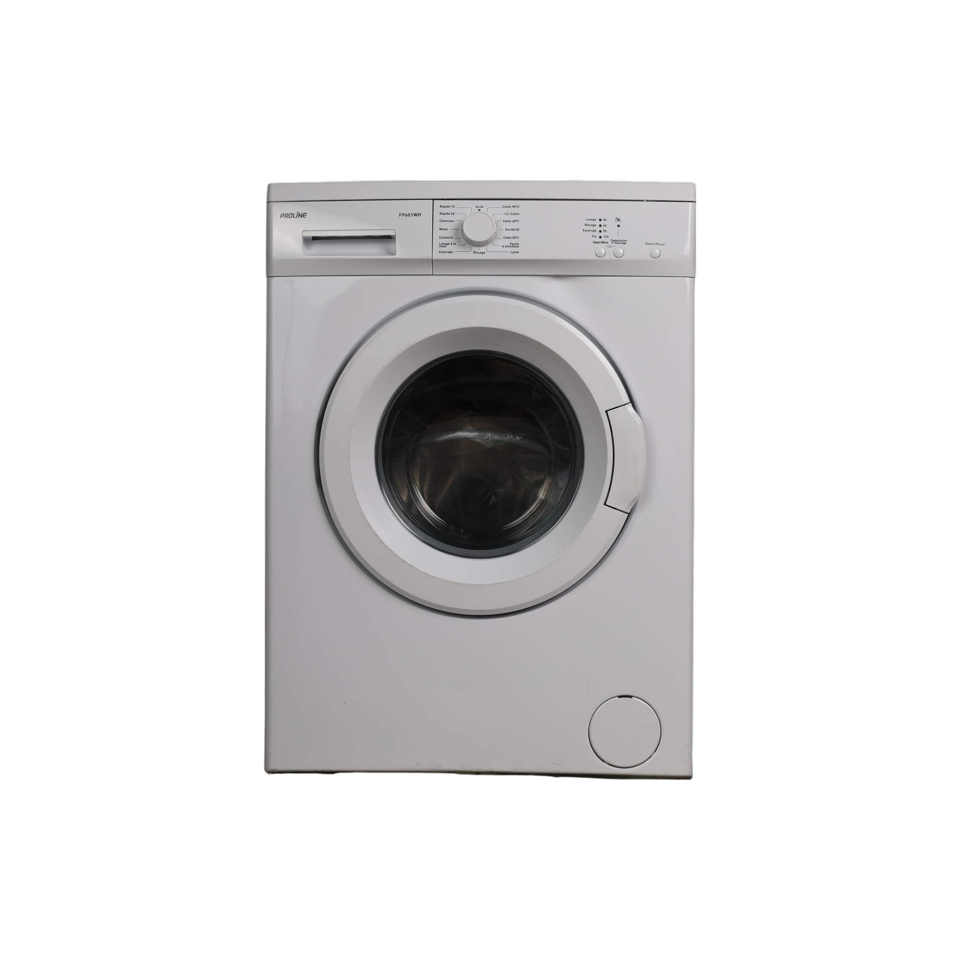 Lave-Linge Hublot 6 kg Reconditionné PROLINE FP601WH : vue de face