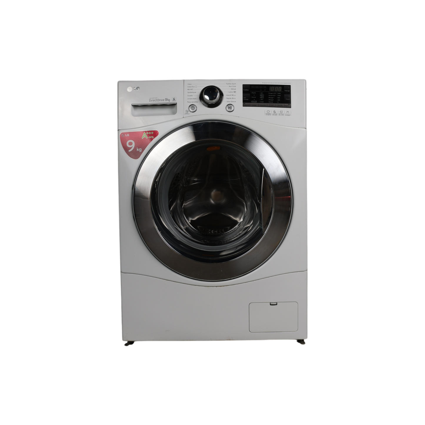 Lave-Linge Hublot 9 kg Reconditionné LG F94932WH : vue de face