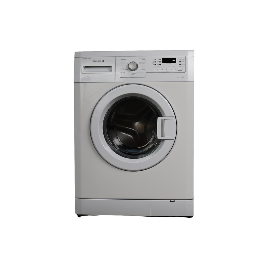 Lave-Linge Hublot 6 kg Reconditionné ESSENTIEL B ELF 614DD2 : vue de face