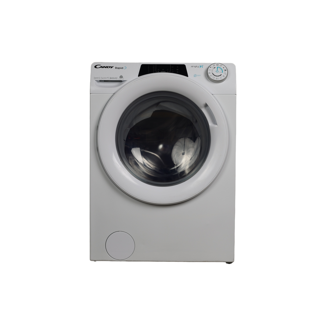 Lave-Linge Sechant 9 kg Reconditionné CANDY ROW4964DWMCE/1-S : vue de face