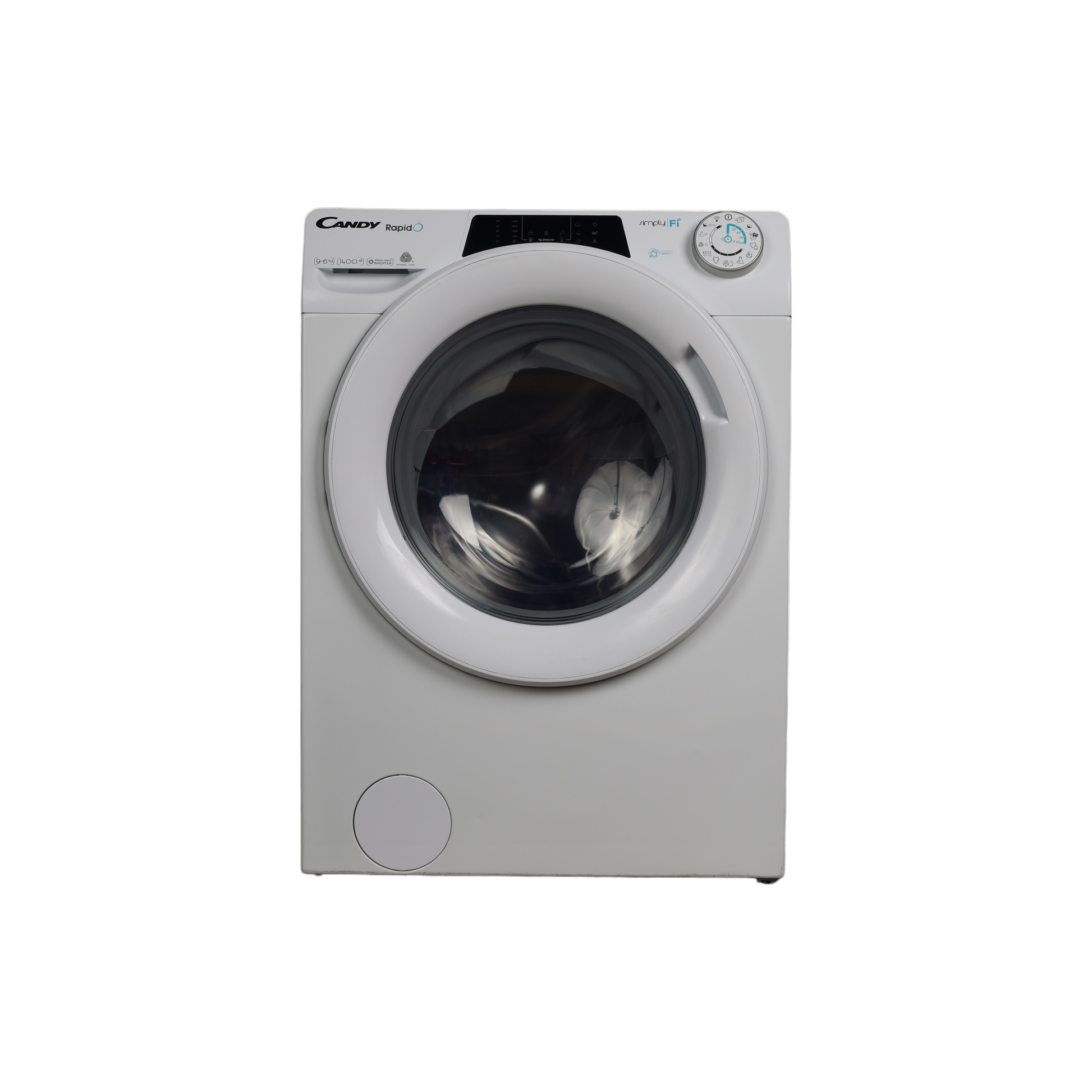 Lave-Linge Sechant 9 kg Reconditionné CANDY ROW4964DWMCE/1-S : vue de face