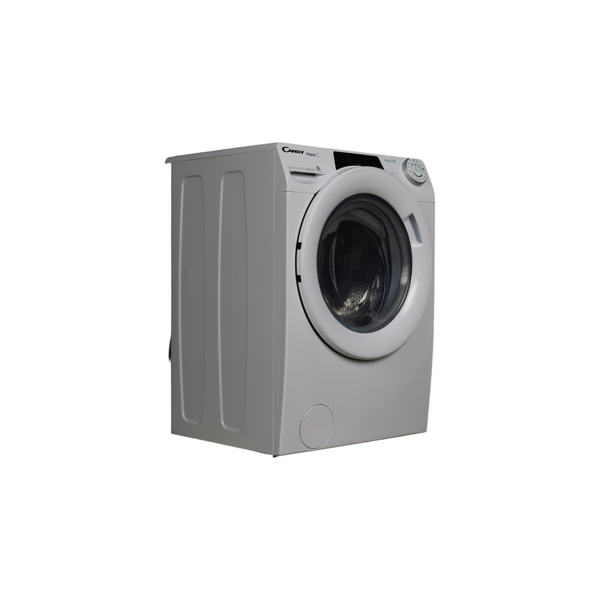 Lave-Linge Sechant 9 kg Reconditionné CANDY ROW4964DWMCE/1-S : vue du côté gauche