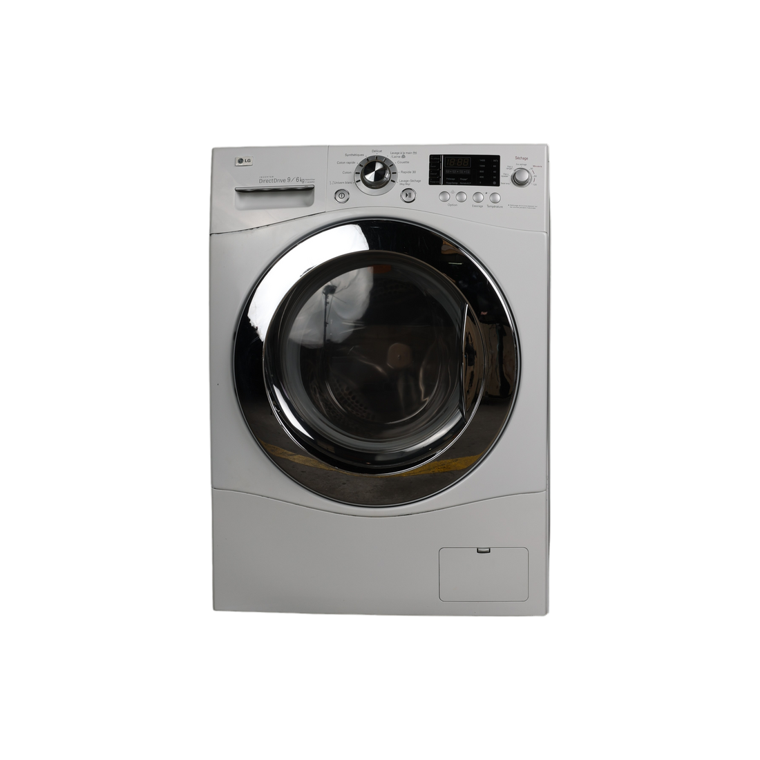 Lave-Linge Sechant 9 kg Reconditionné LG F14030RD : vue de face
