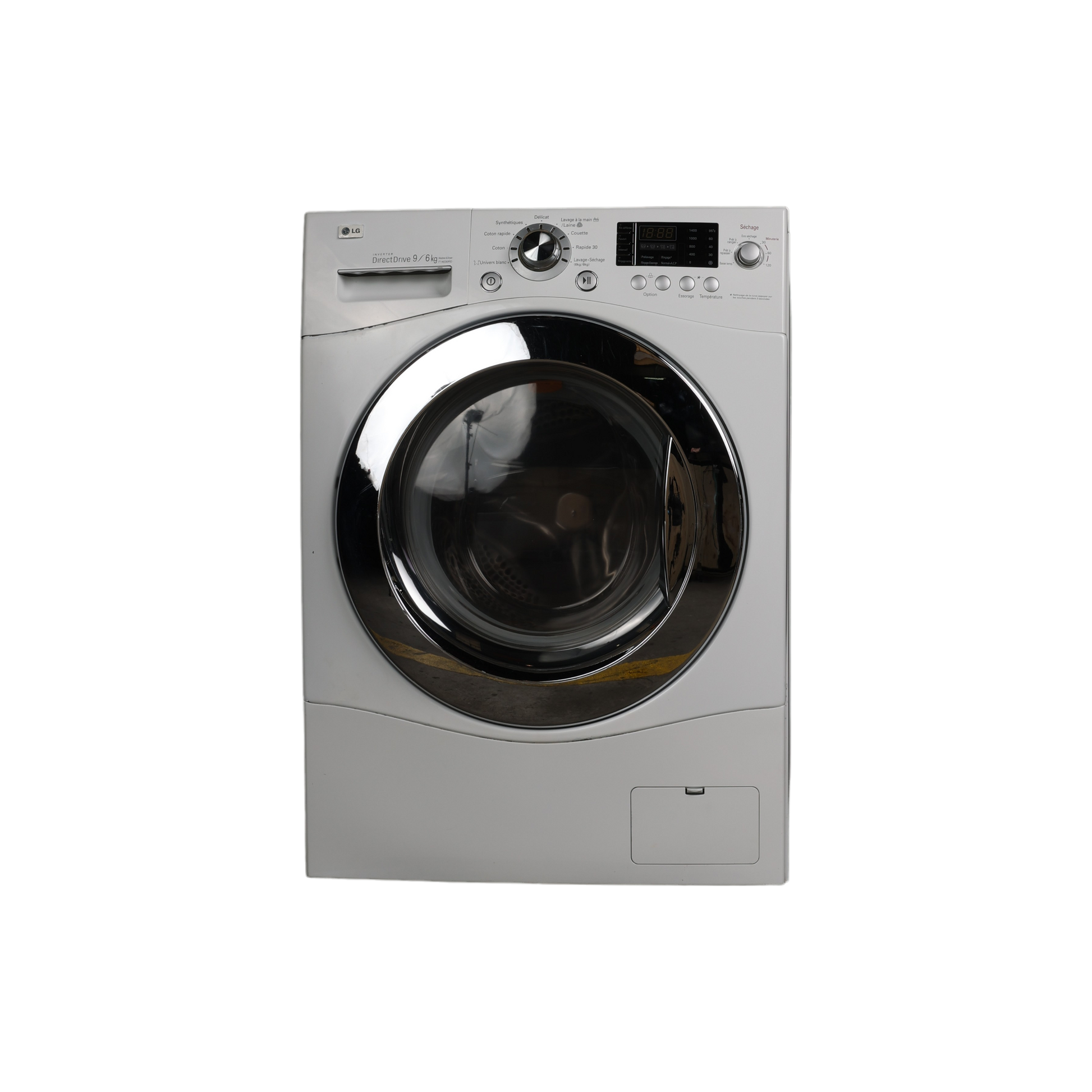 Lave-Linge Sechant 9 kg Reconditionné LG F14030RD : vue de face