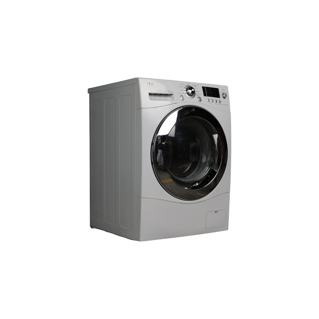 Lave-Linge Sechant 9 kg Reconditionné LG F14030RD : vue du côté gauche