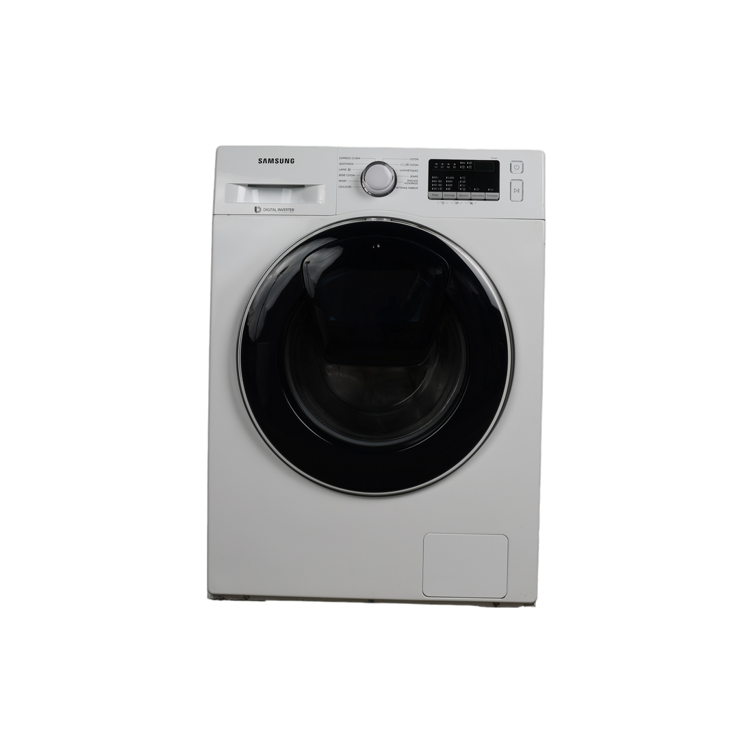 Lave-Linge Hublot 9 kg Reconditionné SAMSUNG WW90K4430YW : vue de face