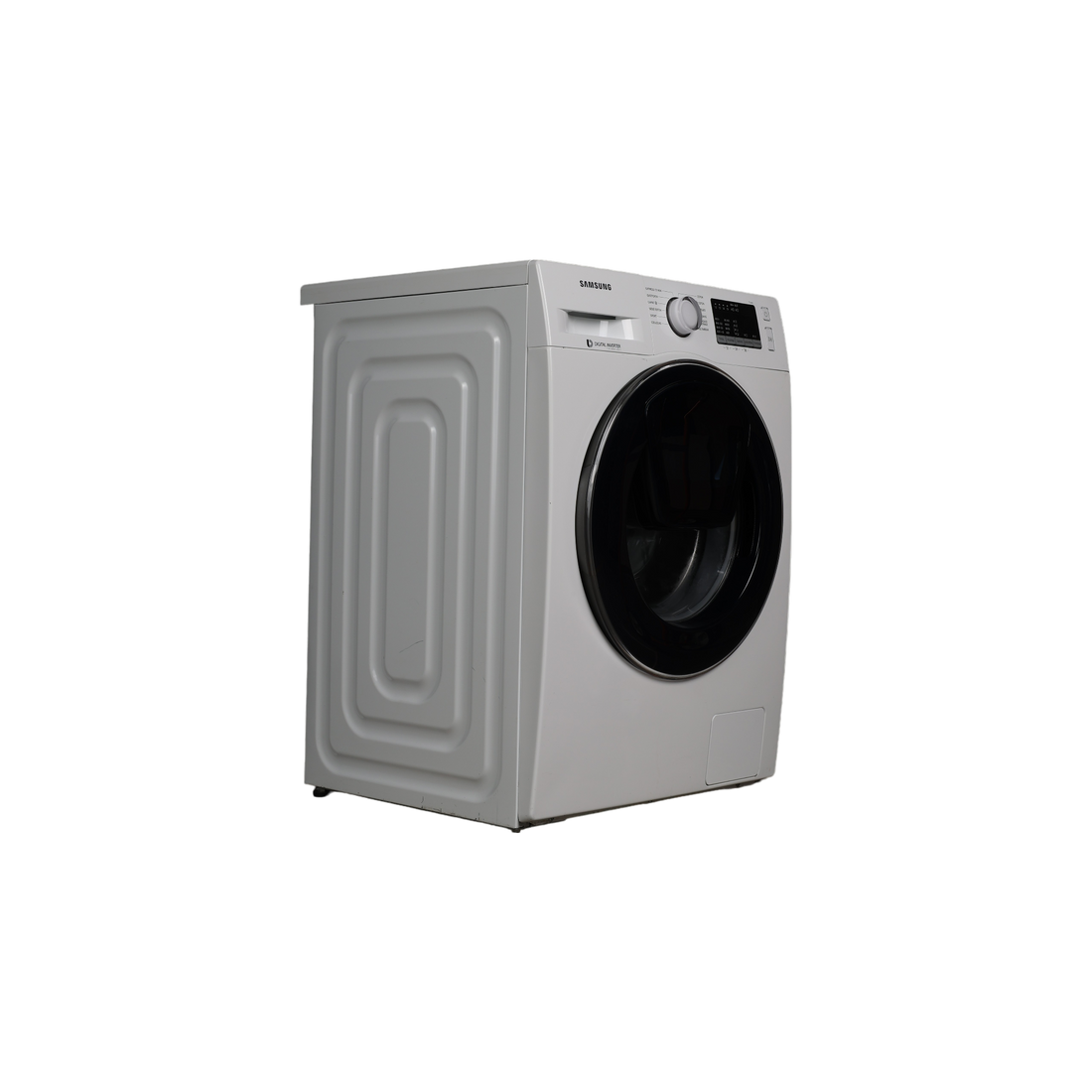 Lave-Linge Hublot 9 kg Reconditionné SAMSUNG WW90K4430YW : vue du côté gauche