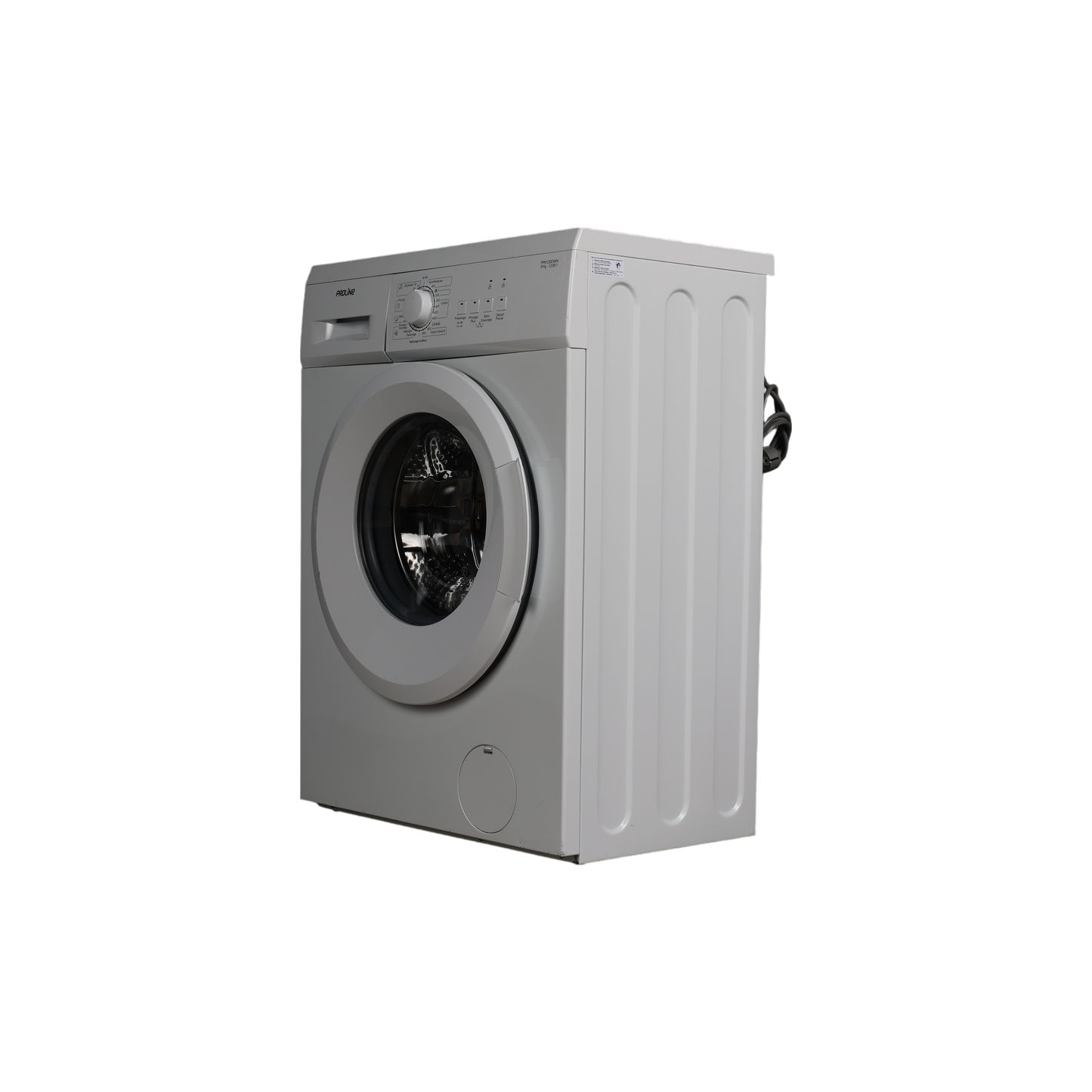 Lave-Linge Hublot 6 kg Reconditionné PROLINE FP6120DWH : vue du côté droit