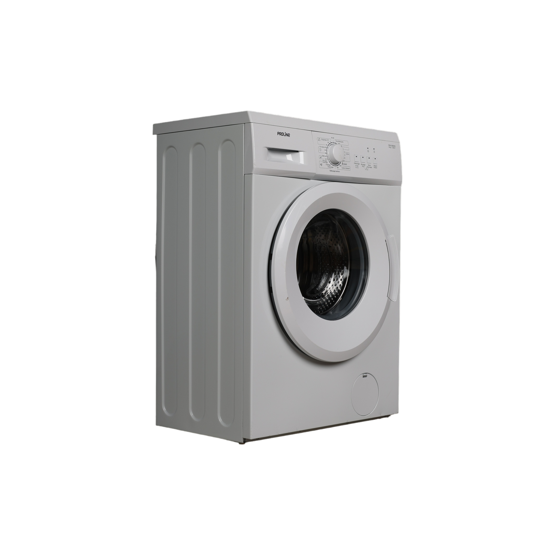 Lave-Linge Hublot 6 kg Reconditionné PROLINE FP6120DWH : vue du côté gauche