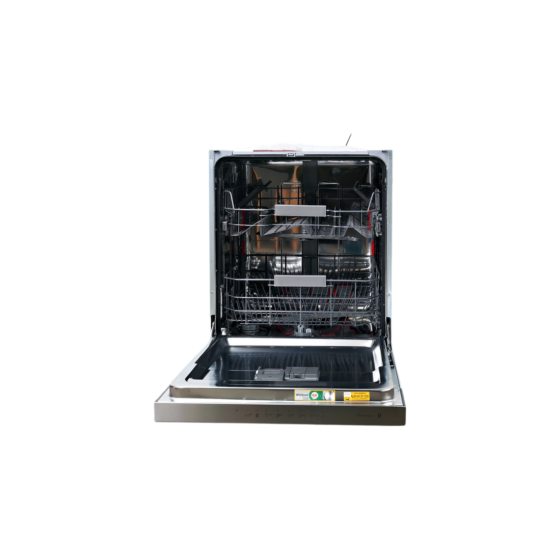 Lave-Vaisselle Encastrable 14 Cvts Reconditionné WHIRLPOOL WKBC3C34PX : vue de l'intérieur