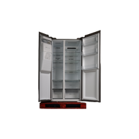 Réfrigérateur Américain 515 L Reconditionné HAIER HSR3918FIMP : vue de l'intérieur