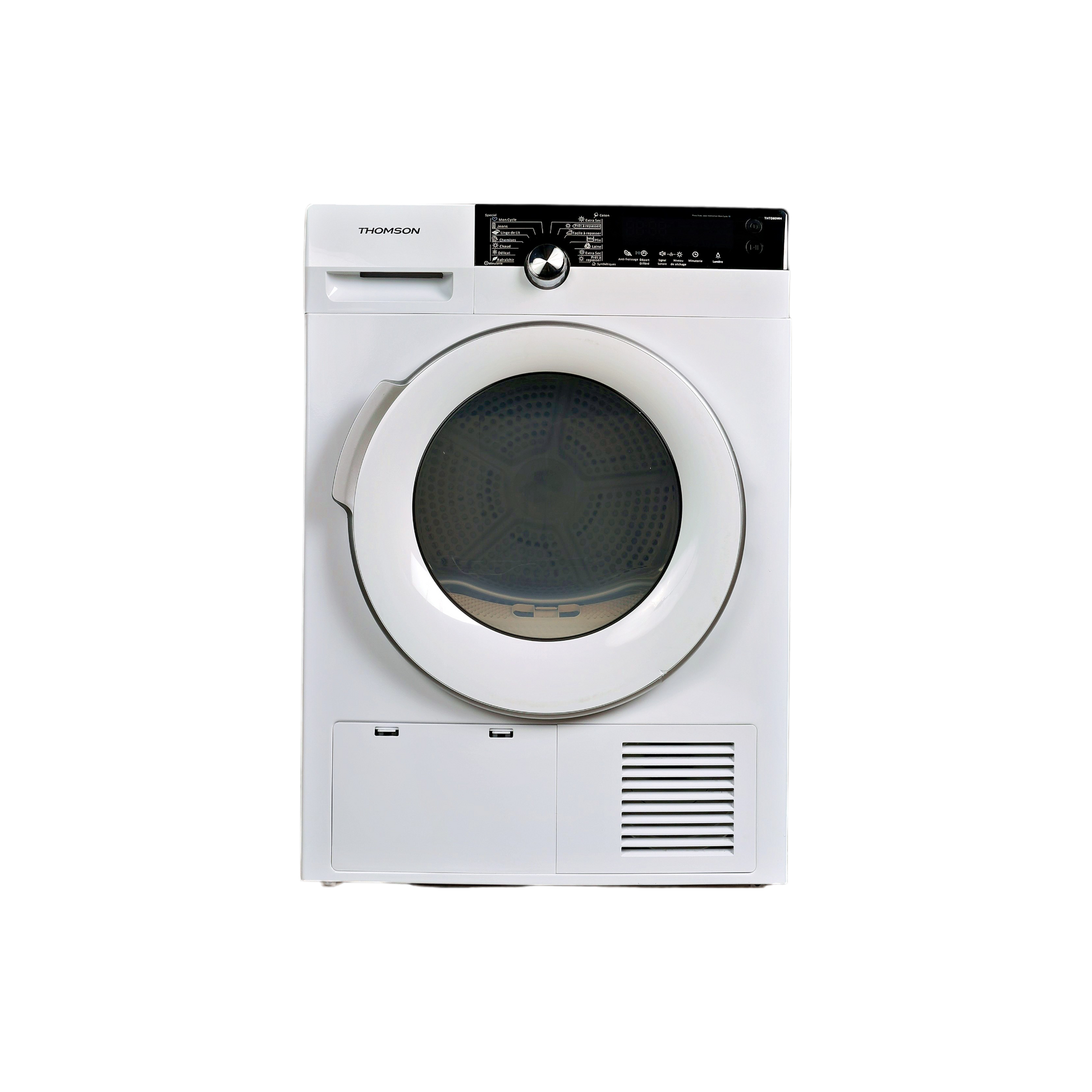 Seche-Linge Condensation 8 kg Reconditionné THOMSON THTD80WH : vue de face