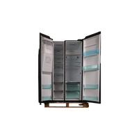 Réfrigérateur Américain 601 L Reconditionné HAIER HSW59F18EIPT : vue de l'intérieur