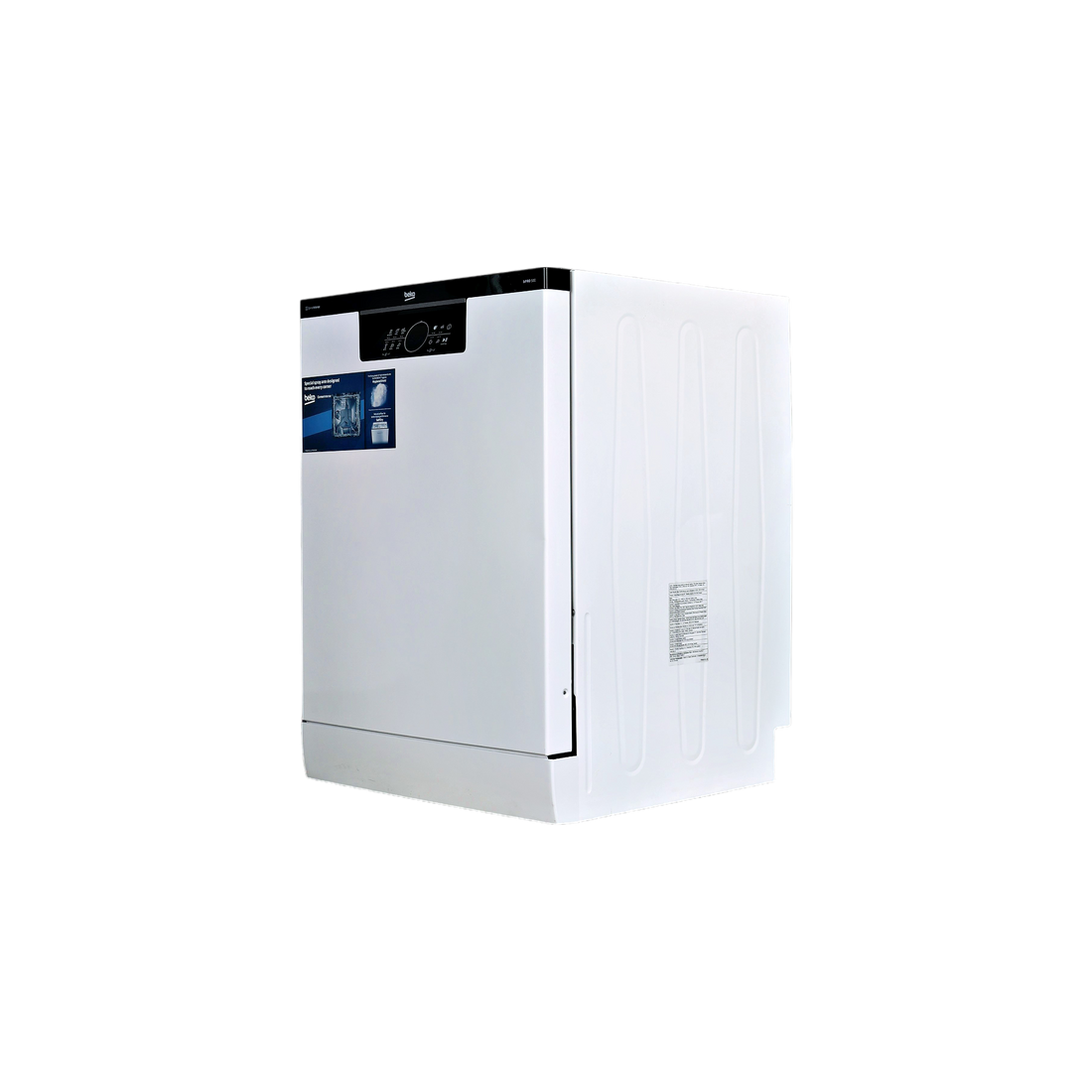 Lave-Vaisselle Pose Libre 14 Cvts Reconditionné BEKO BDFN26440WC : vue du côté droit