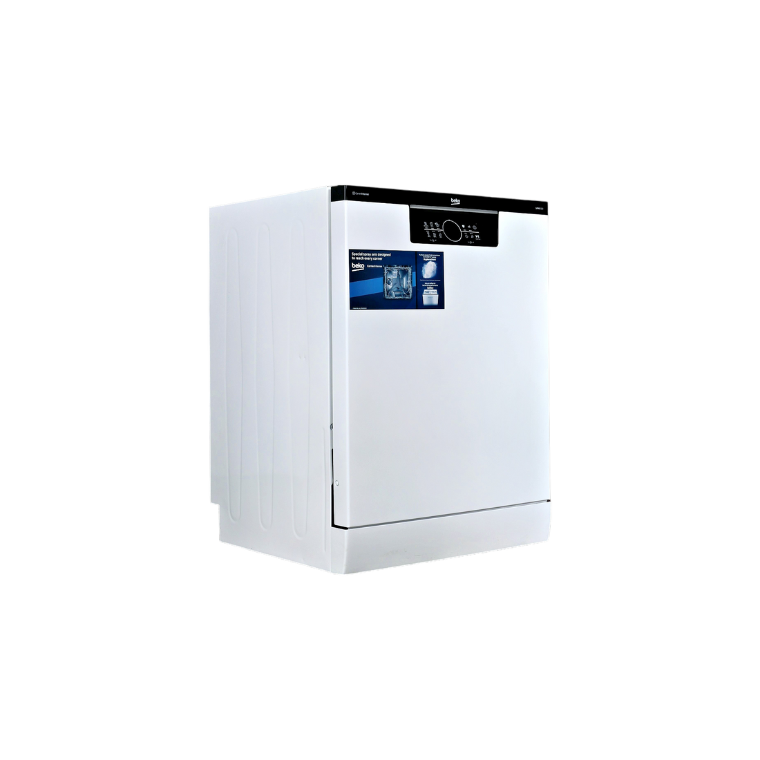 Lave-Vaisselle Pose Libre 14 Cvts Reconditionné BEKO BDFN26440WC : vue du côté gauche