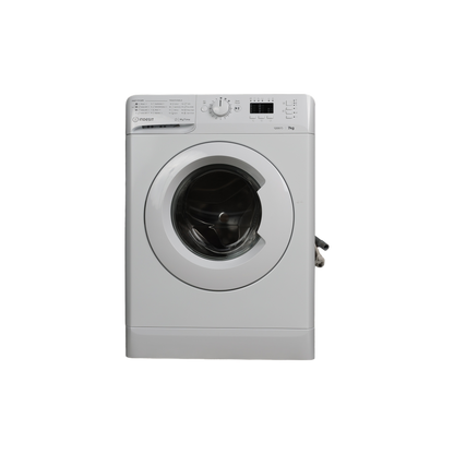 Lave-Linge Hublot 7 kg Reconditionné INDESIT MTWA71252WEE : vue de face