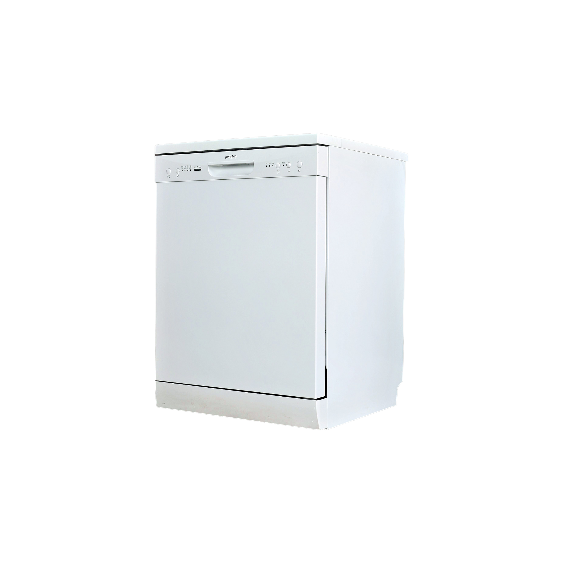 Lave-Vaisselle Pose Libre 12 Cvts Reconditionné PROLINE DWP49120WH : vue du côté droit