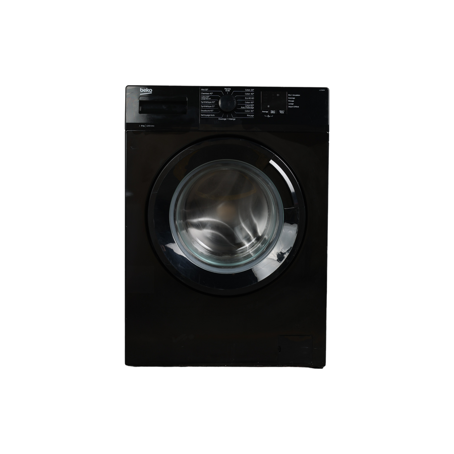 Lave-Linge Hublot 8 kg Reconditionné BEKO LLF082B2 : vue de face