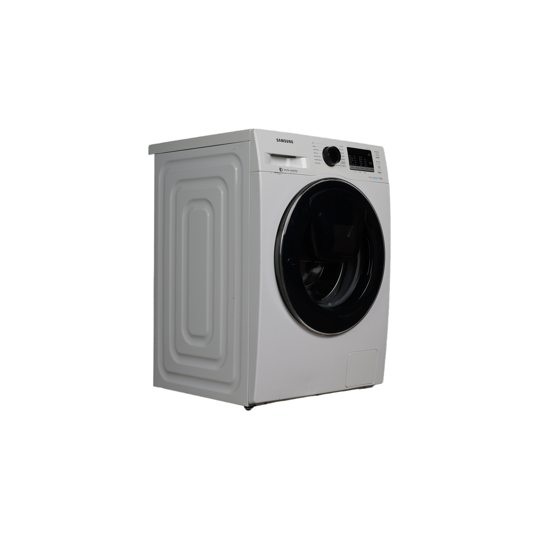 Lave-Linge Hublot 8 kg Reconditionné SAMSUNG WW80K5410UW : vue du côté gauche