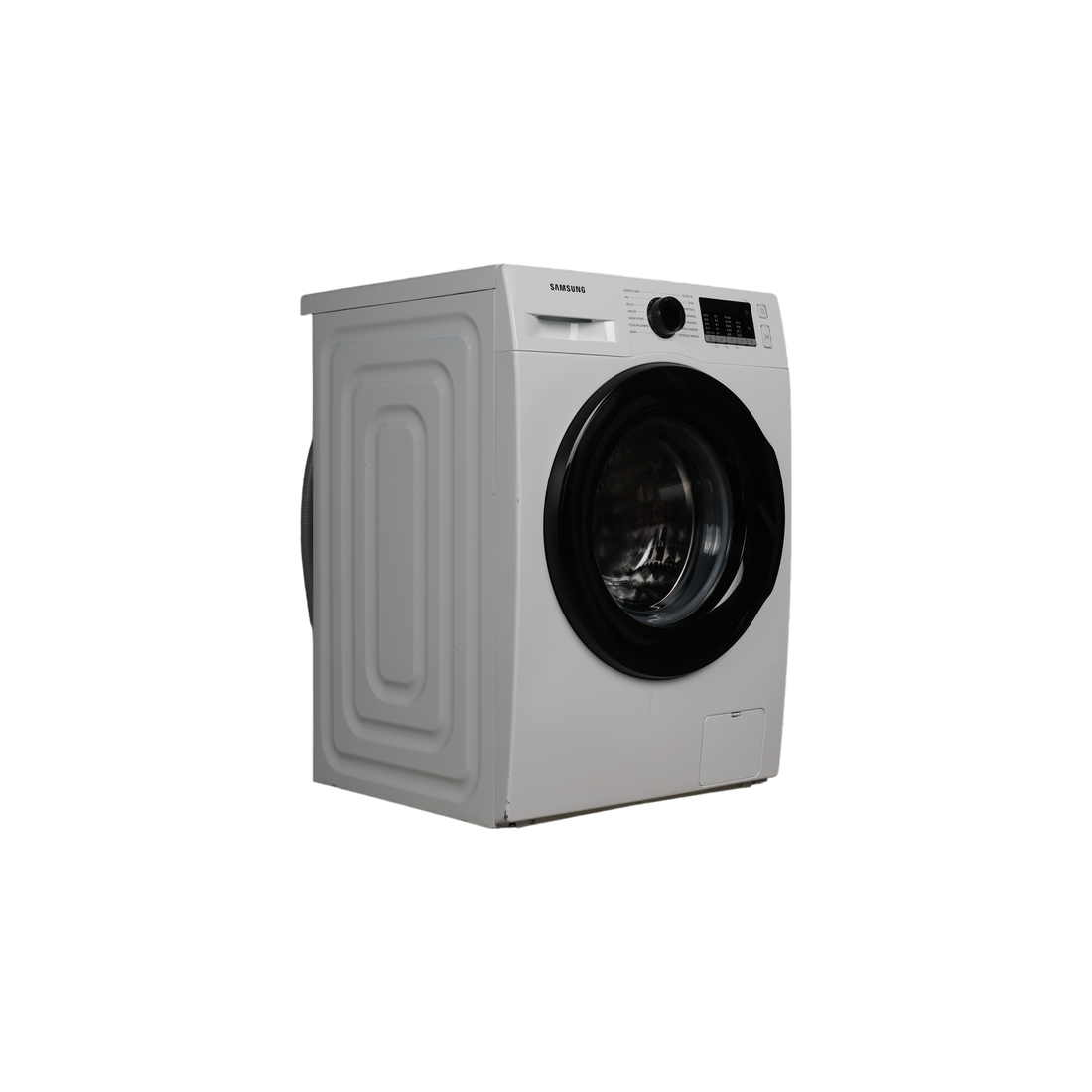 Lave-Linge Hublot 9 kg Reconditionné SAMSUNG WW90TA026AE : vue du côté gauche