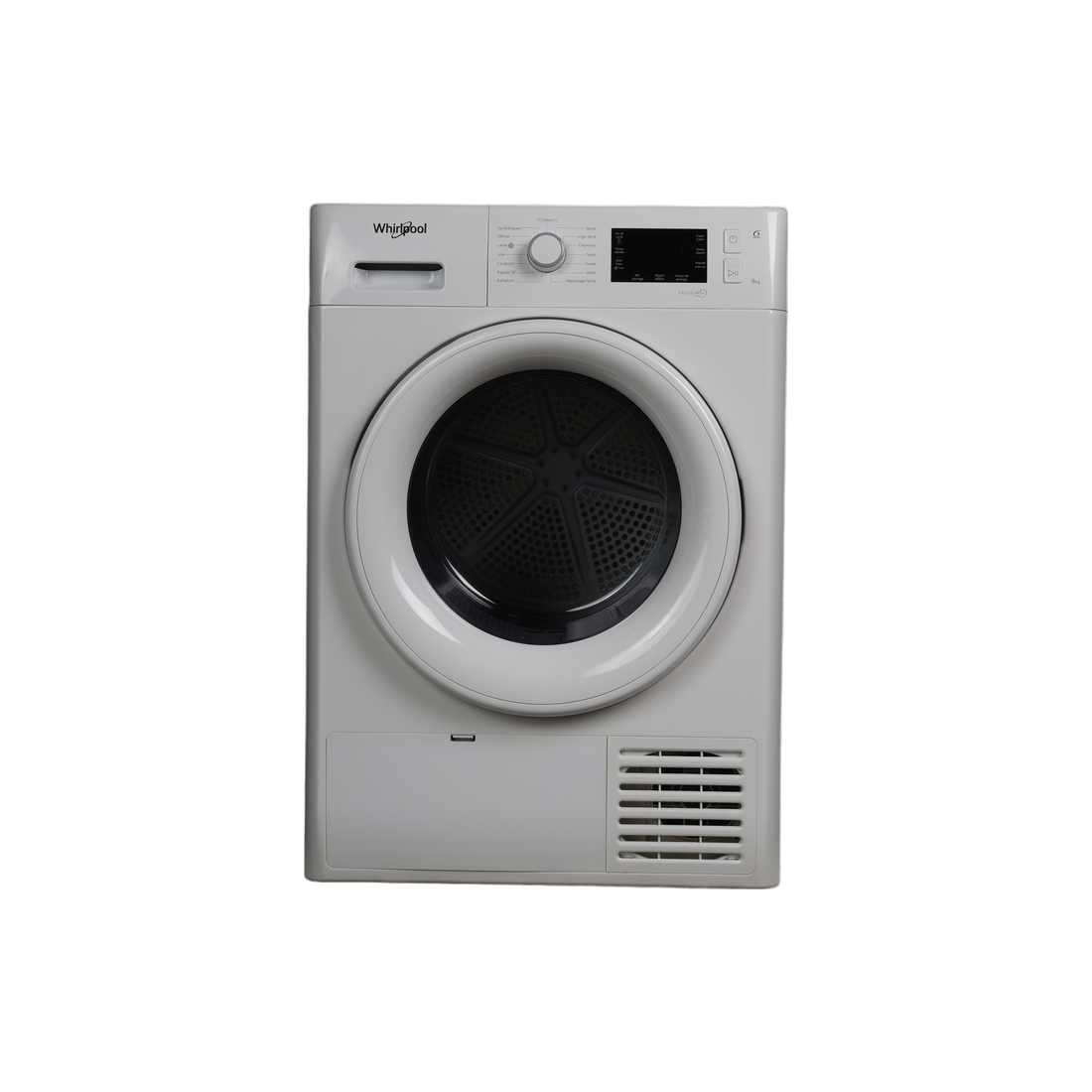 Seche-Linge Pompe À Chaleur 9 kg Reconditionné WHIRLPOOL FTM229X2FR : vue de face