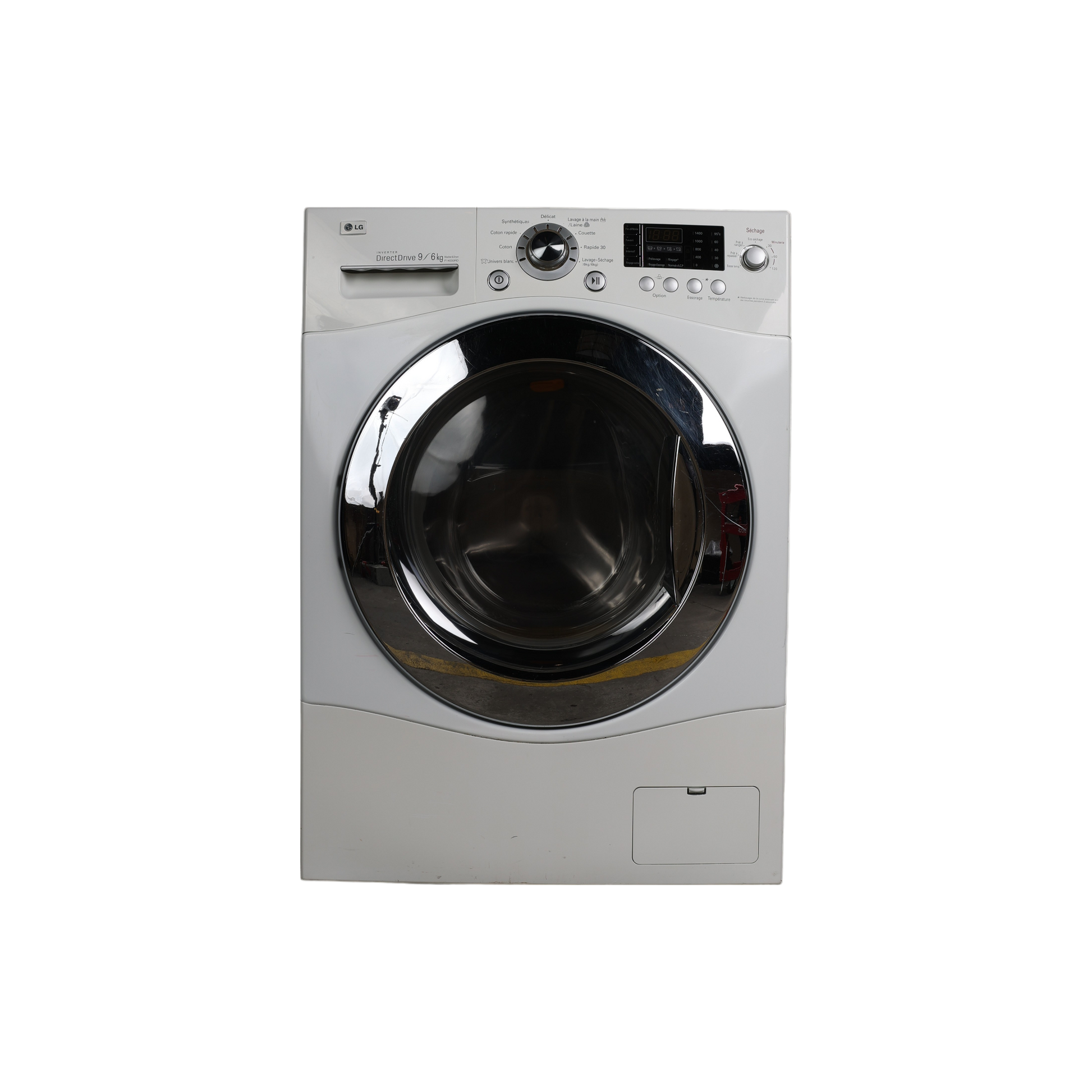 Lave-Linge Sechant 9 kg Reconditionné LG F14030RD : vue de face