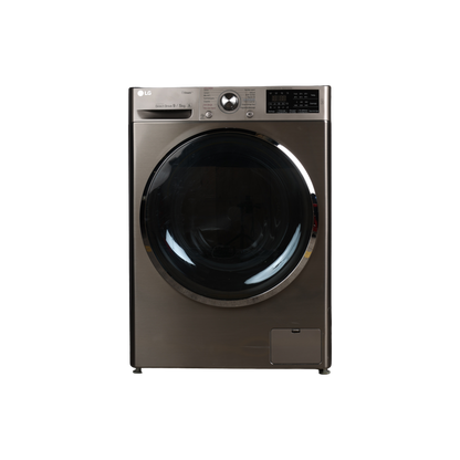 Lave-Linge Sechant 9 kg Reconditionné LG F954J62IXS : vue de face