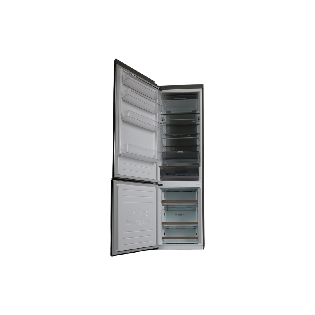 Réfrigérateur Avec Congélateur 384 L Reconditionné LG GBB92STAXP : vue de l'intérieur