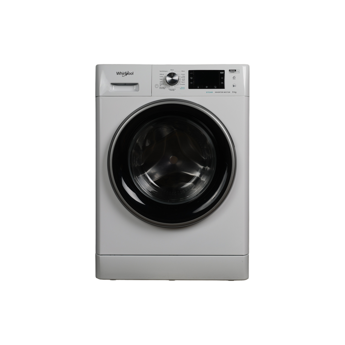 Lave-Linge Hublot 9 kg Reconditionné WHIRLPOOL FFDD9448BSVFR : vue de face