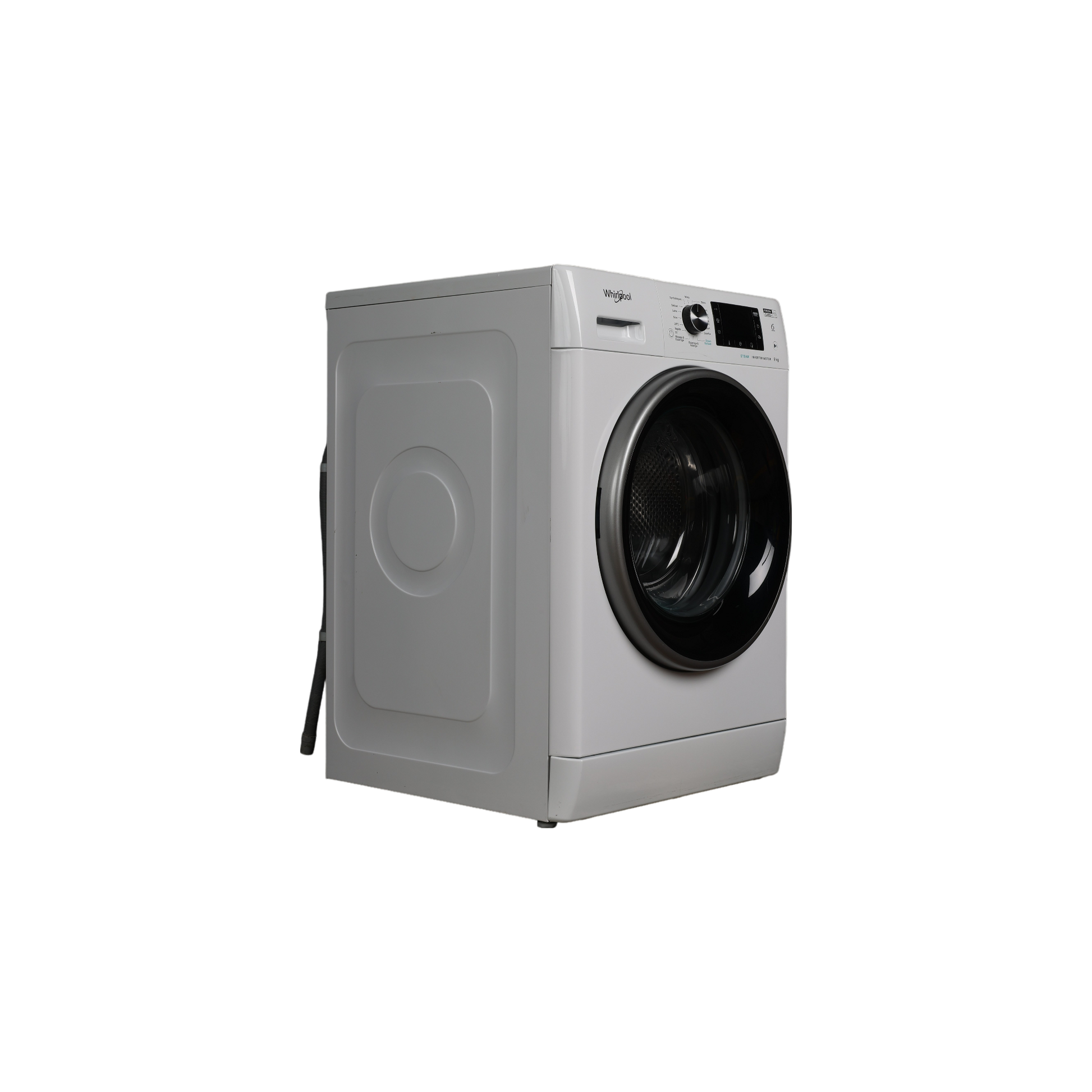 Lave-Linge Hublot 9 kg Reconditionné WHIRLPOOL FFDD9448BSVFR : vue du côté gauche