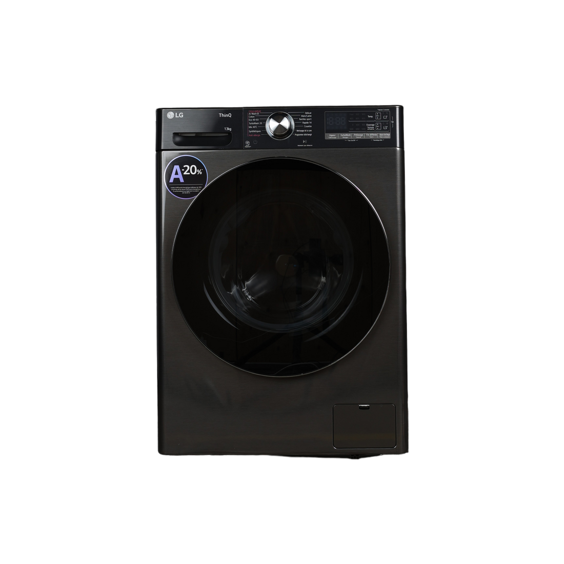 Lave-Linge Hublot 13 kg Reconditionné LG F34R92BSTA : vue de face