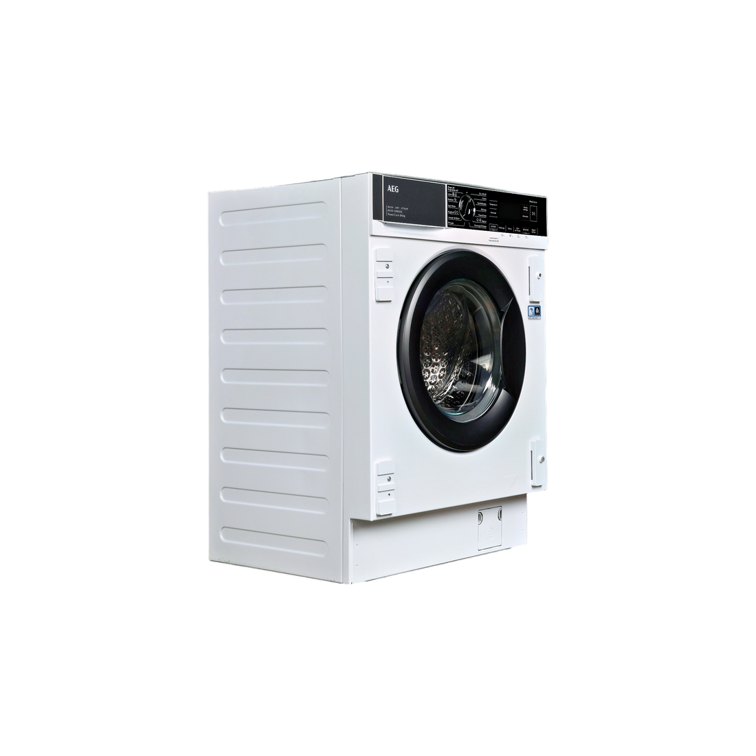 Lave-Linge Sechant 8 kg Reconditionné AEG LWG88416BI : vue du côté gauche