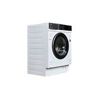 Lave-Linge Sechant 8 kg Reconditionné AEG LWG88416BI : vue du côté gauche