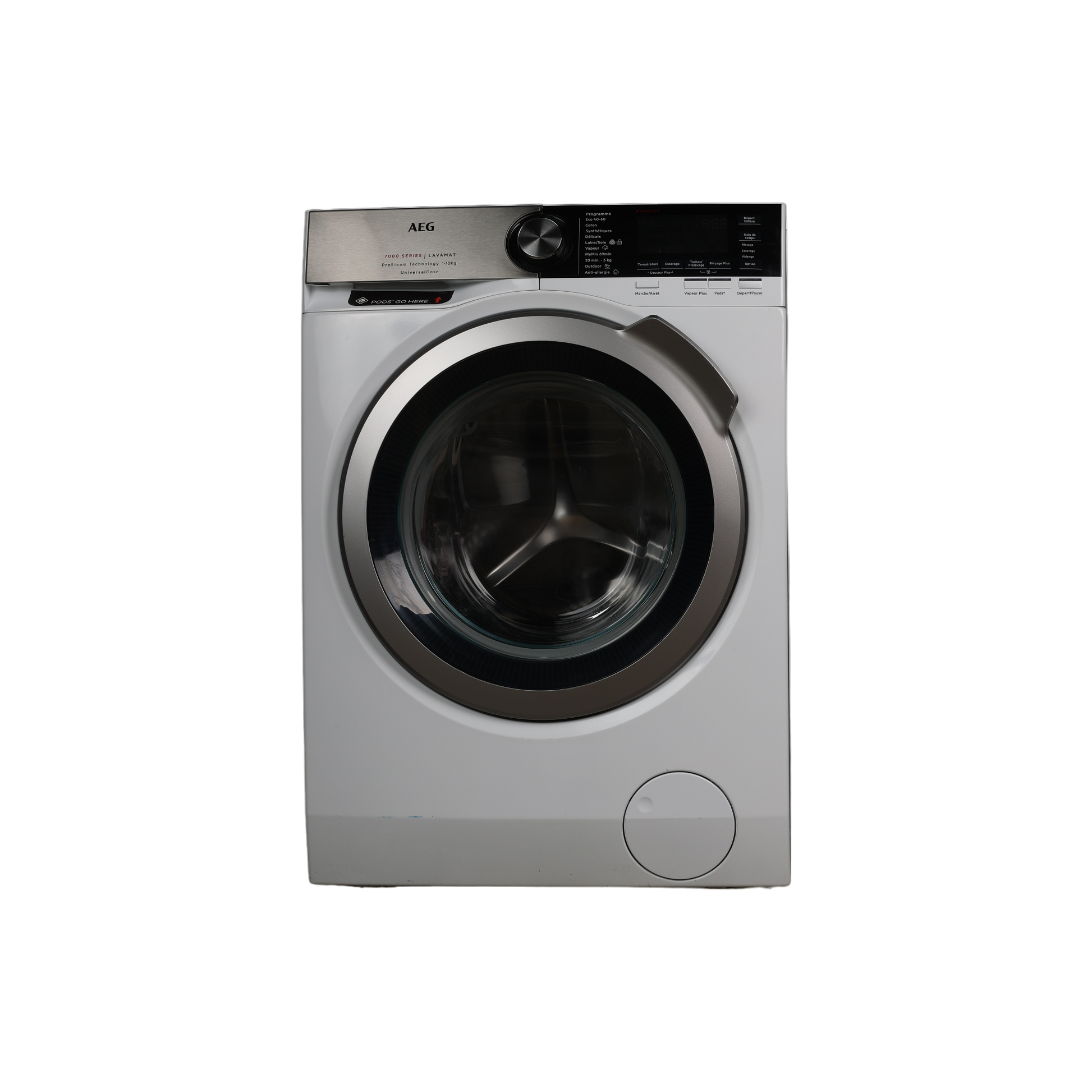 Lave-Linge Hublot 10 kg Reconditionné AEG L7FCD164V : vue de face