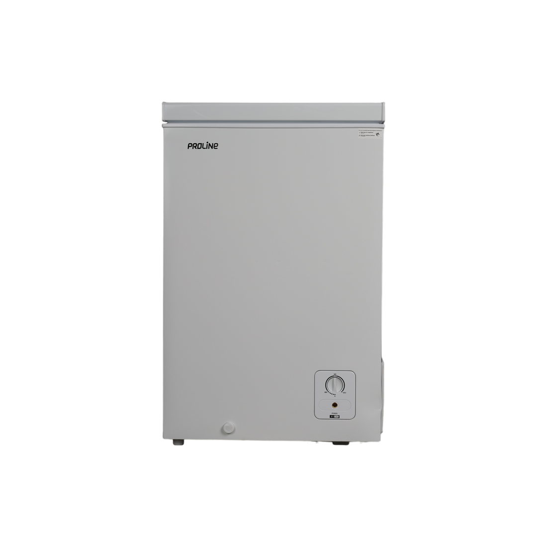 Congélateur Coffre 95 L Reconditionné PROLINE PLCH107 : vue de face