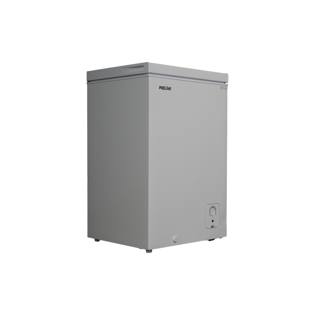 Congélateur Coffre 95 L Reconditionné PROLINE PLCH107 : vue du côté gauche
