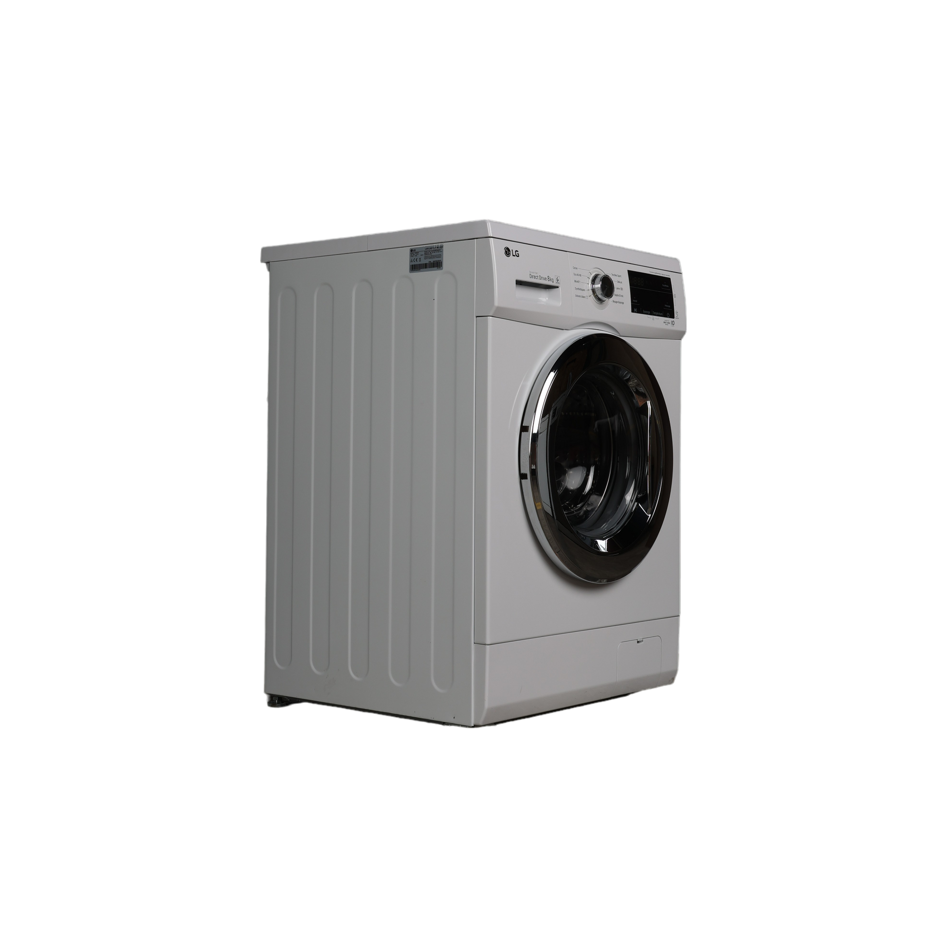 Lave-Linge Hublot 8 kg Reconditionné LG F84M22WH : vue du côté gauche