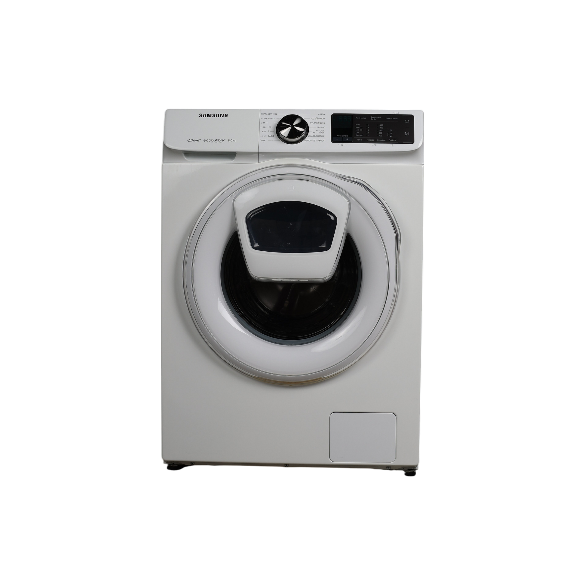 Lave-Linge Hublot 8 kg Reconditionné SAMSUNG WW80M645OQM : vue de face