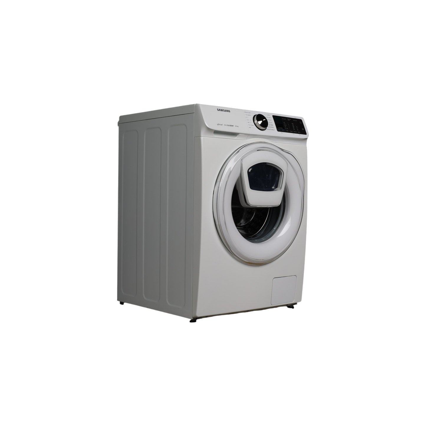 Lave-Linge Hublot 8 kg Reconditionné SAMSUNG WW80M645OQM : vue du côté gauche