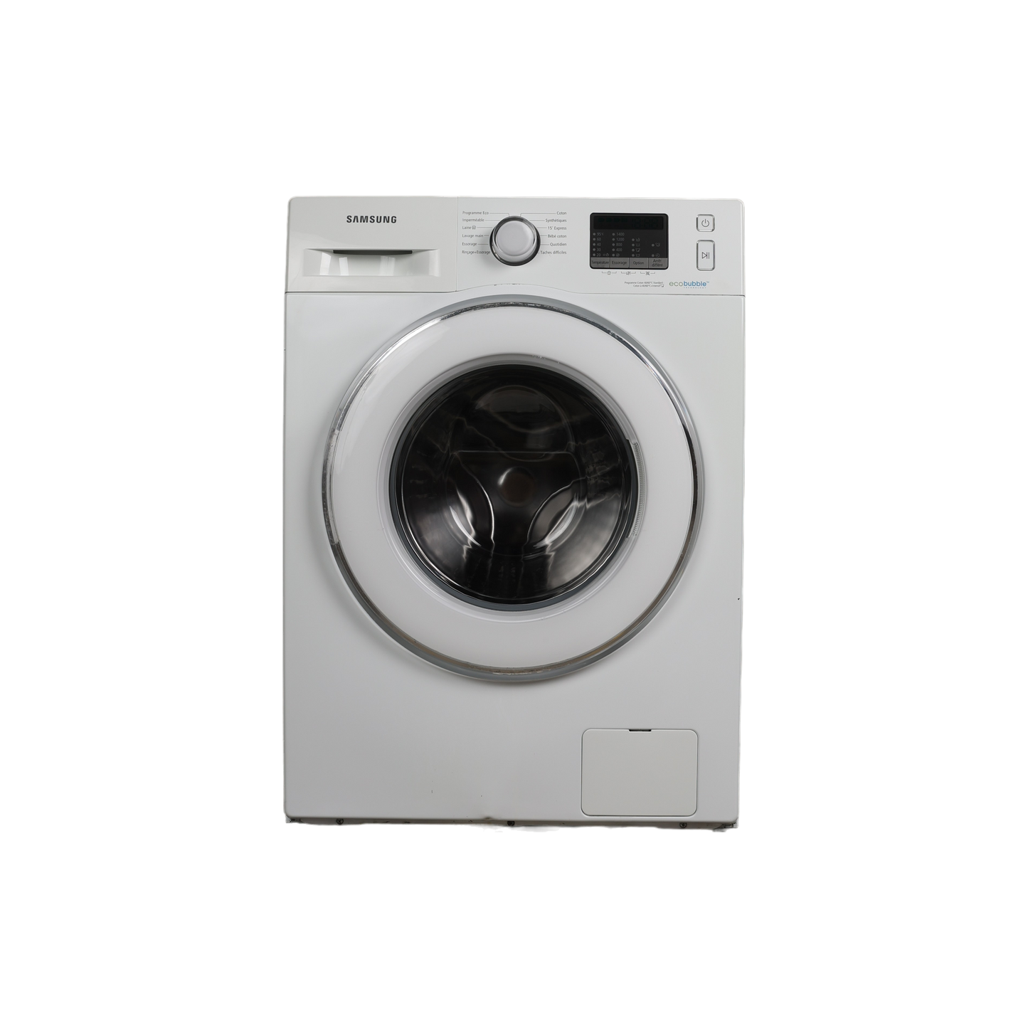 Lave-Linge Hublot 8 kg Reconditionné SAMSUNG WF80F5EDW4W : vue de face