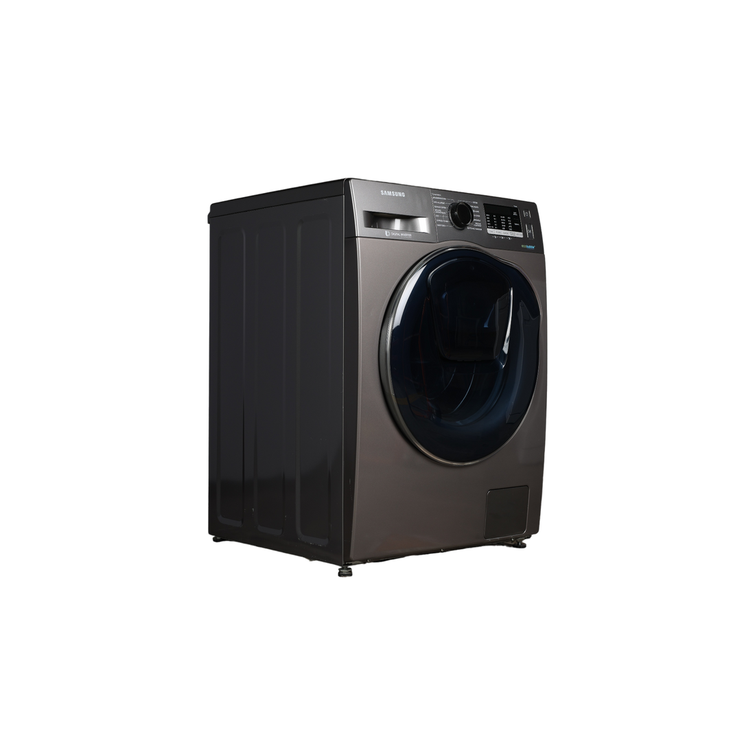 Lave-Linge Sechant 8 kg Reconditionné SAMSUNG WD80K5B10OX : vue du côté gauche
