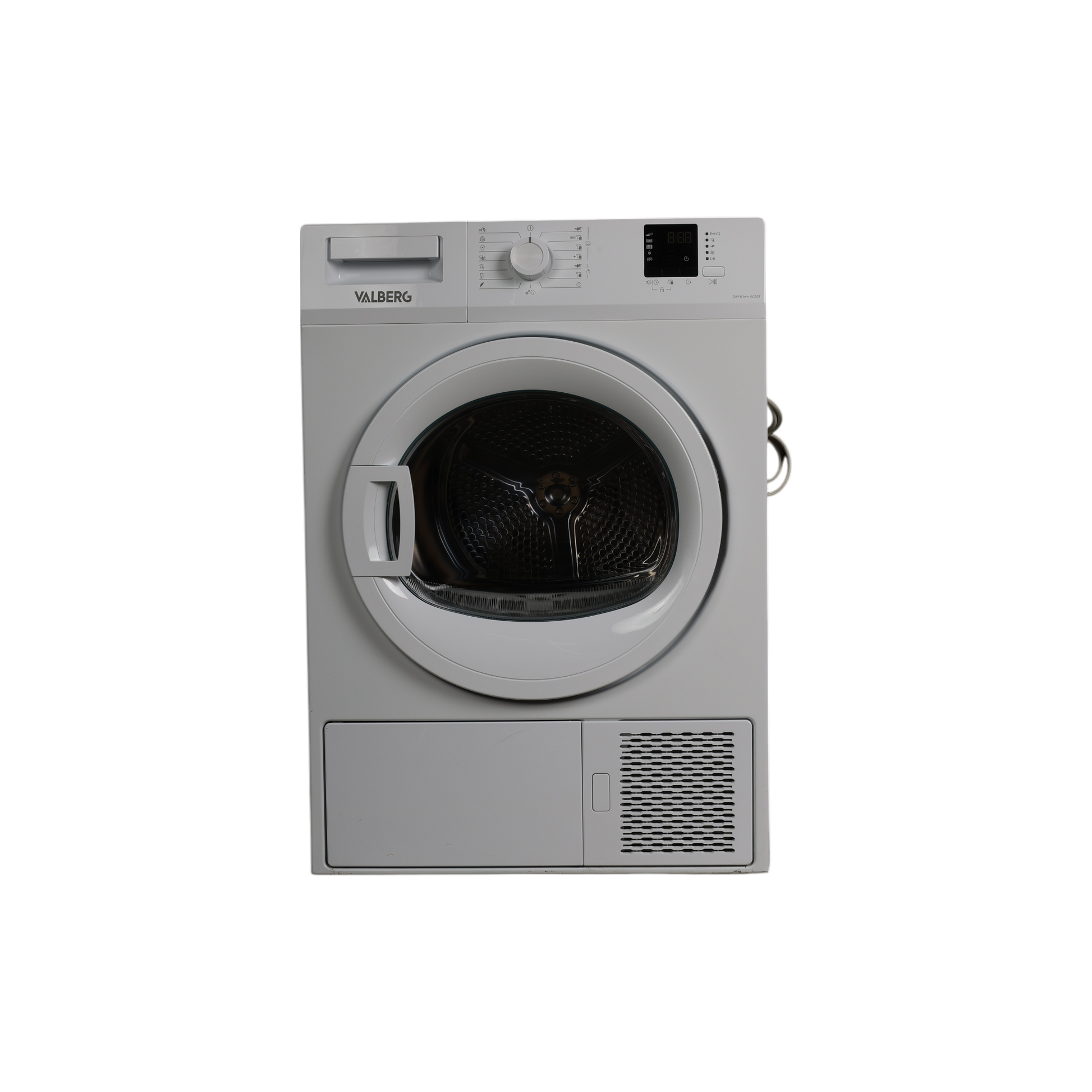 Seche-Linge Pompe À Chaleur 8 kg Reconditionné VALBERG DHP 8 A++ W205T : vue de face
