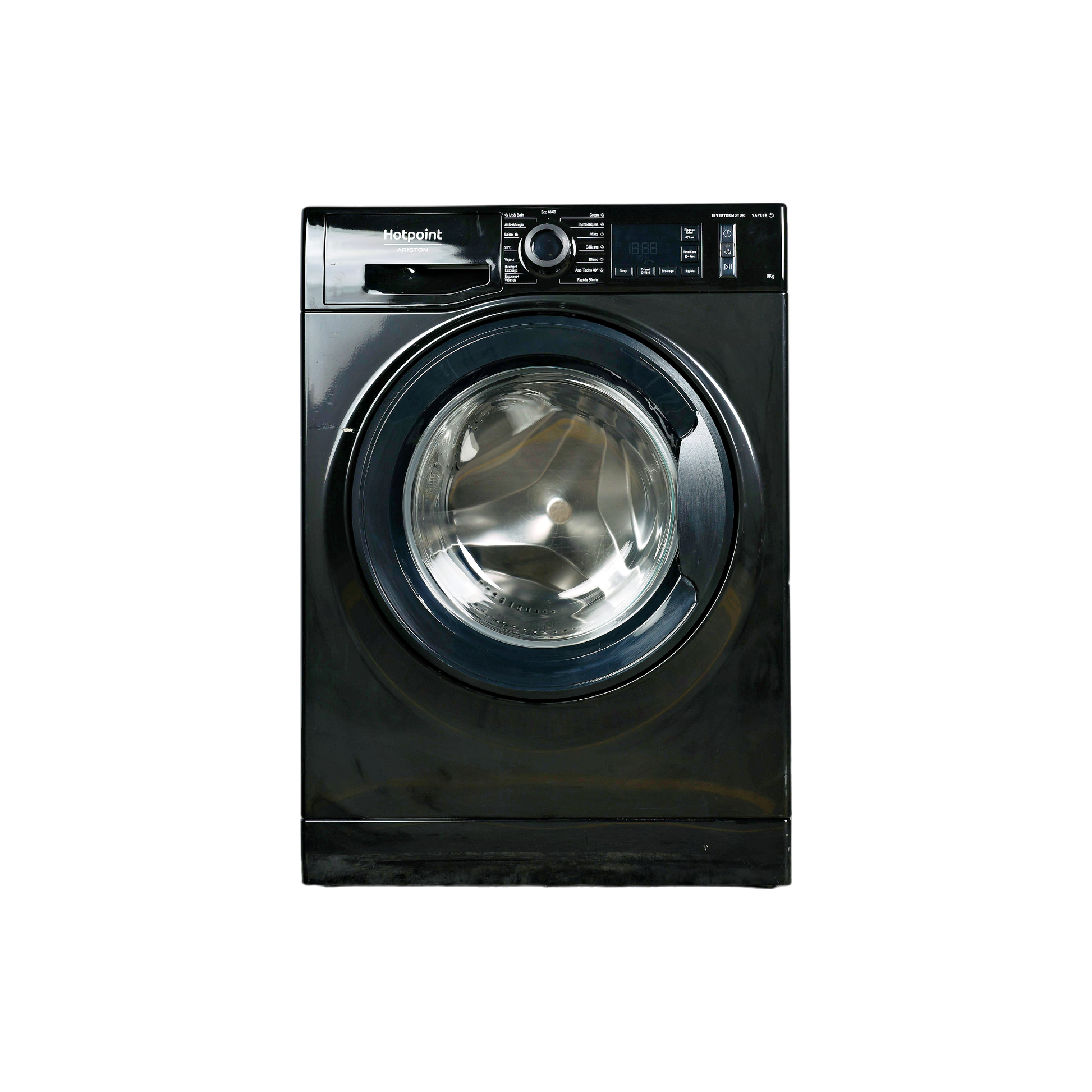 Lave-Linge Hublot 9 kg Reconditionné HOTPOINT PNM11924FRN : vue de face