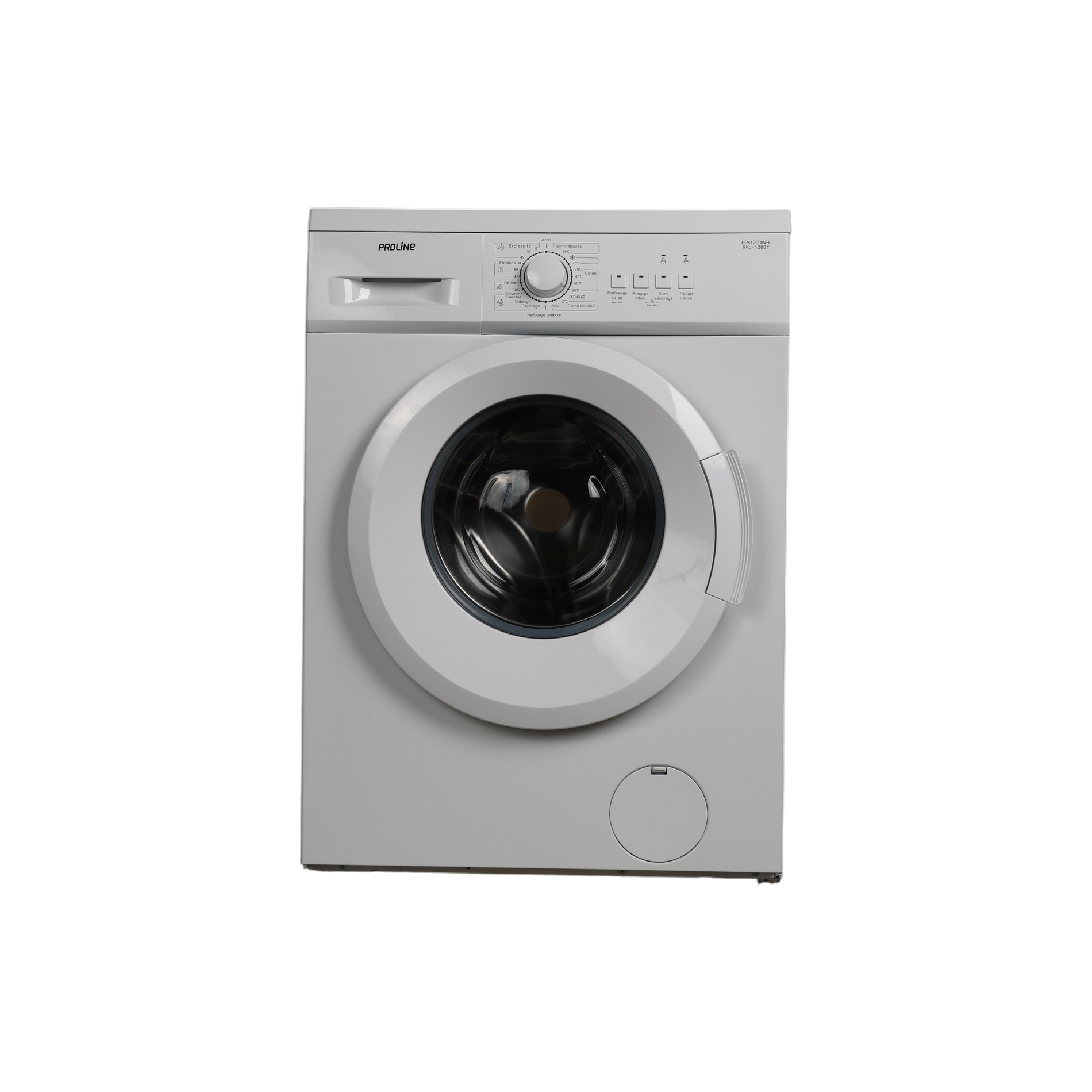 Lave-Linge Hublot 6 kg Reconditionné PROLINE FP6120DWH : vue de face