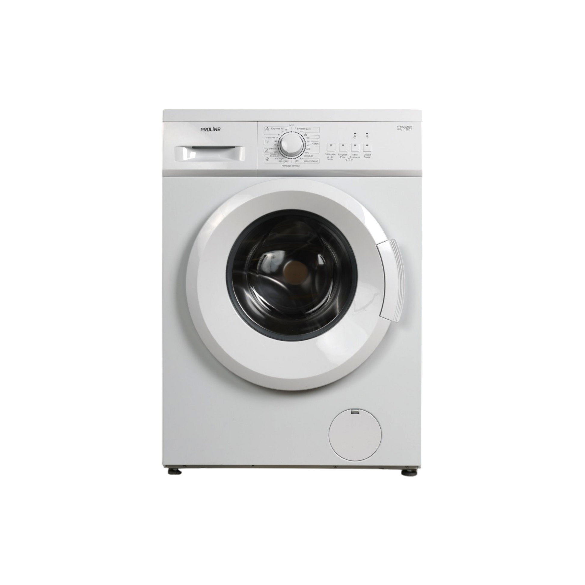 Lave-Linge Hublot 6 kg Reconditionné PROLINE FP6120DWH : vue de face