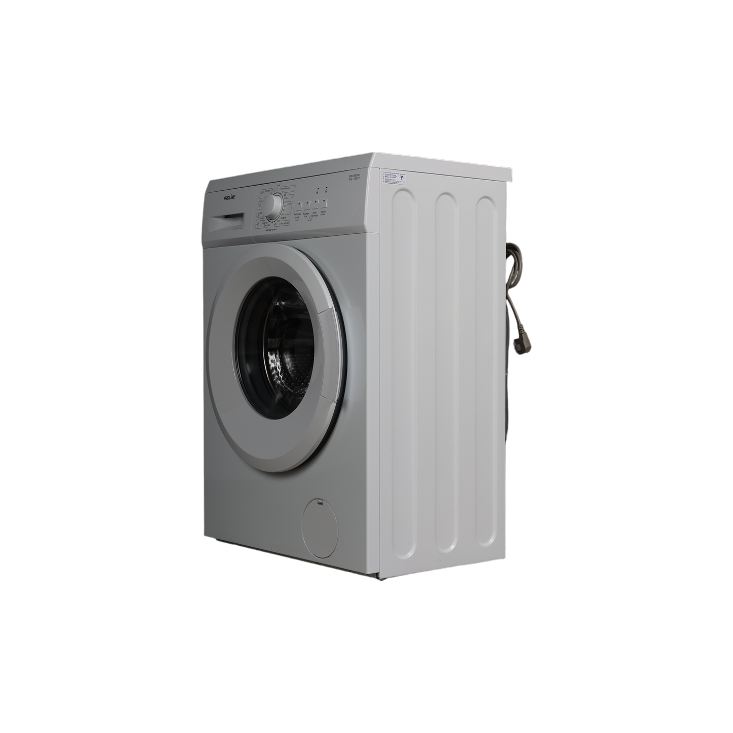 Lave-Linge Hublot 6 kg Reconditionné PROLINE FP6120DWH : vue du côté droit