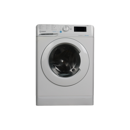 Lave-Linge Hublot 7 kg Reconditionné INDESIT BWE71484XWFRN : vue de face